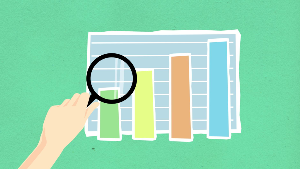 A chart showing statistics on donor trust related to charity transparency — transparency in charities