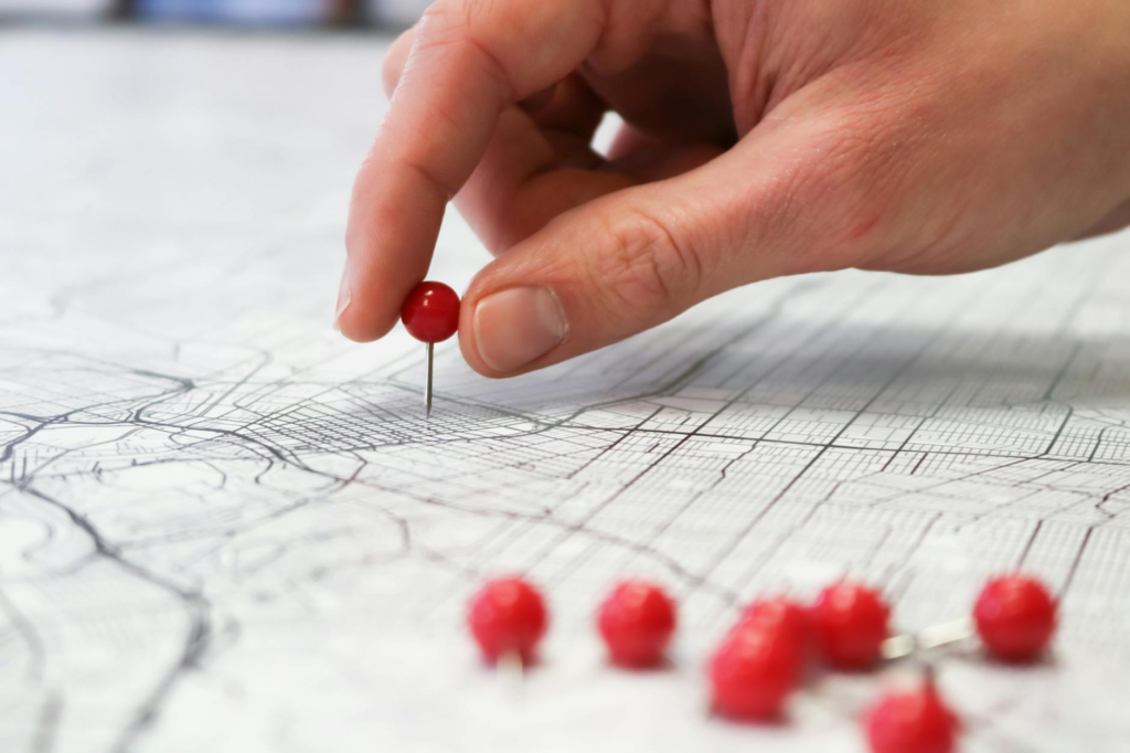 A map showing locations of Pennsylvania Crime Stoppers drop-off points — submit a tip Pennsylvania Crime Stoppers