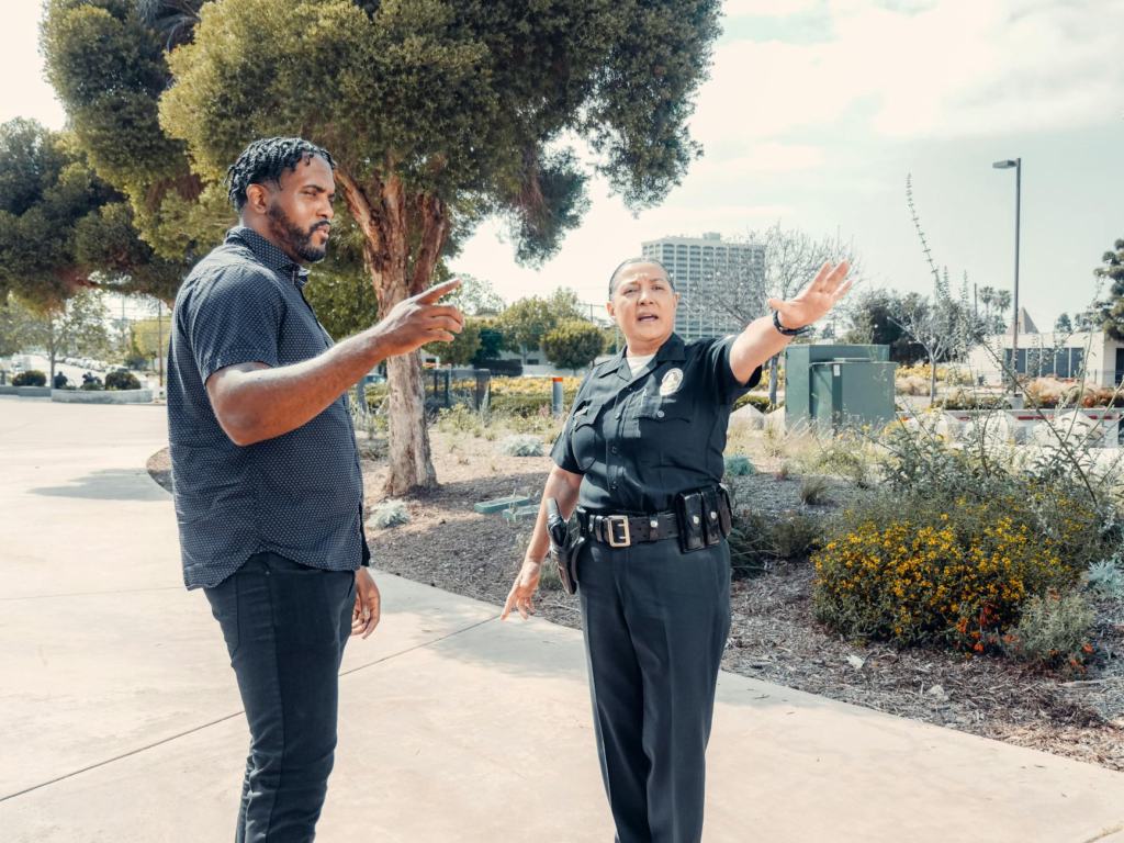 A screenshot of a police department's social media page promoting community engagement. — social media crime reporting PA