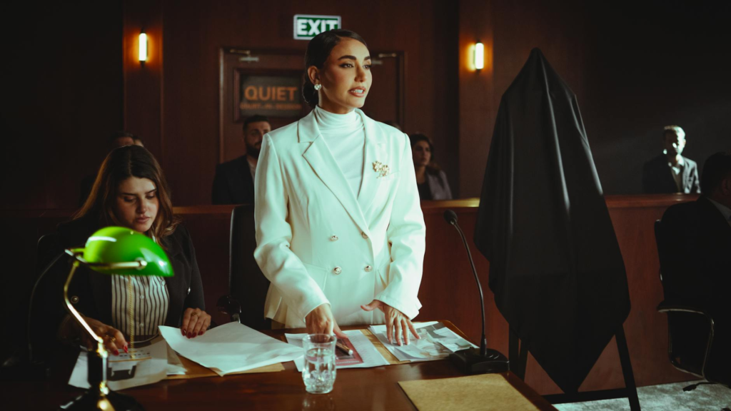 An image of a courtroom where witness statements are presented as evidence. — witness statements Pennsylvania