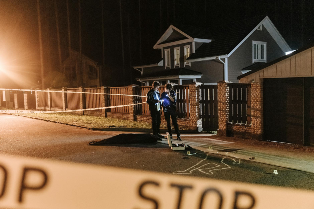 Before and after images of a neighborhood affected by crime and improved by community involvement, showcasing the positive outcomes of PA Crime Stoppers success stories.