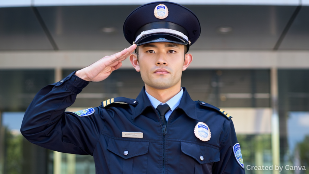 Helping the police and giving out safety tips