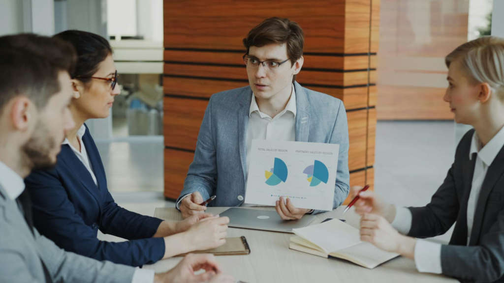 Image of a business team discussing incident response plans — Pennsylvania data breach law
