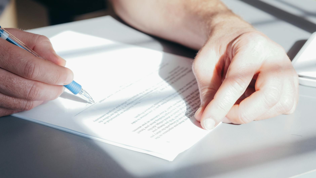 Image of a legal document representing charity registration. — start legitimate charity Pennsylvania