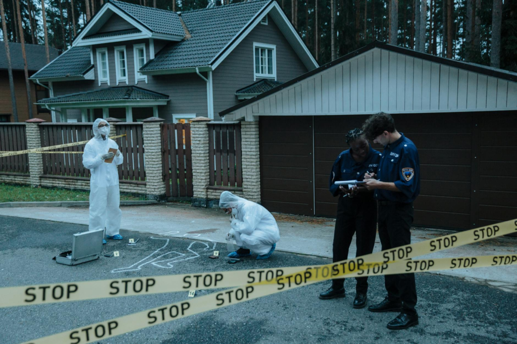 Images of local law enforcement officers collaborating with PA Crime Stoppers. — PA Crime Stoppers success stories
