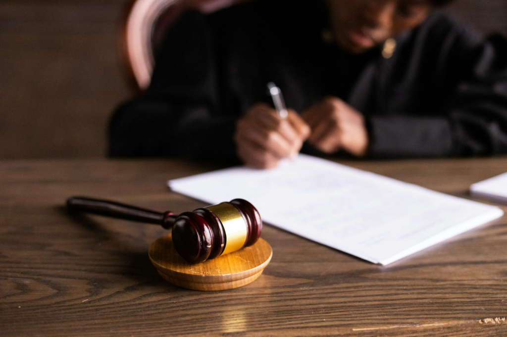 image of a witness preparing documents for court — preparing to testify Pennsylvania