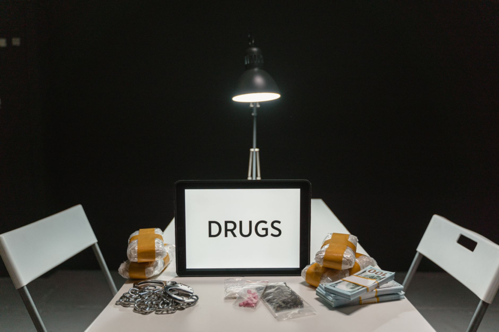 An image of a PA Crime Stoppers billboard encouraging tips about drug trafficking. — PA Crime Stoppers drug crimes