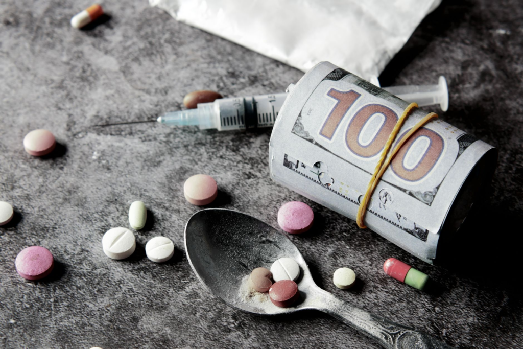 Chart illustrating the impact of drug abuse on community health. — report drug crimes PA Crime Stoppers