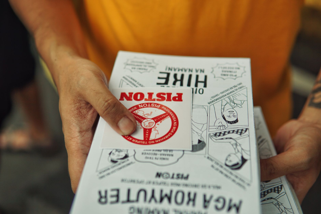 Educational materials about crime prevention being distributed. — get involved PA Crime Stoppers