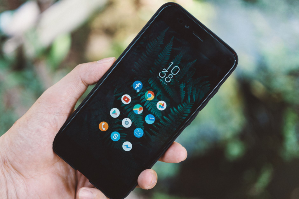 A smartphone displaying a social media app used for reporting local crimes. — social media crime reporting Pennsylvania
